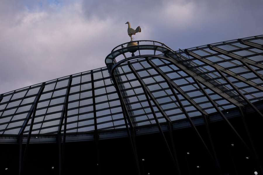 General view of Tottenham's stadium