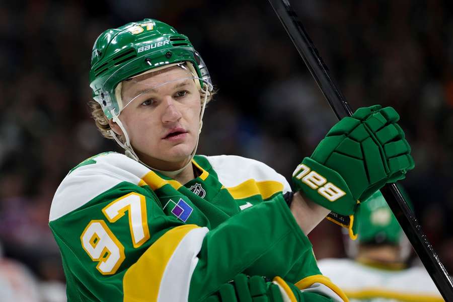 Kaprizov v dresu Minnesoty.