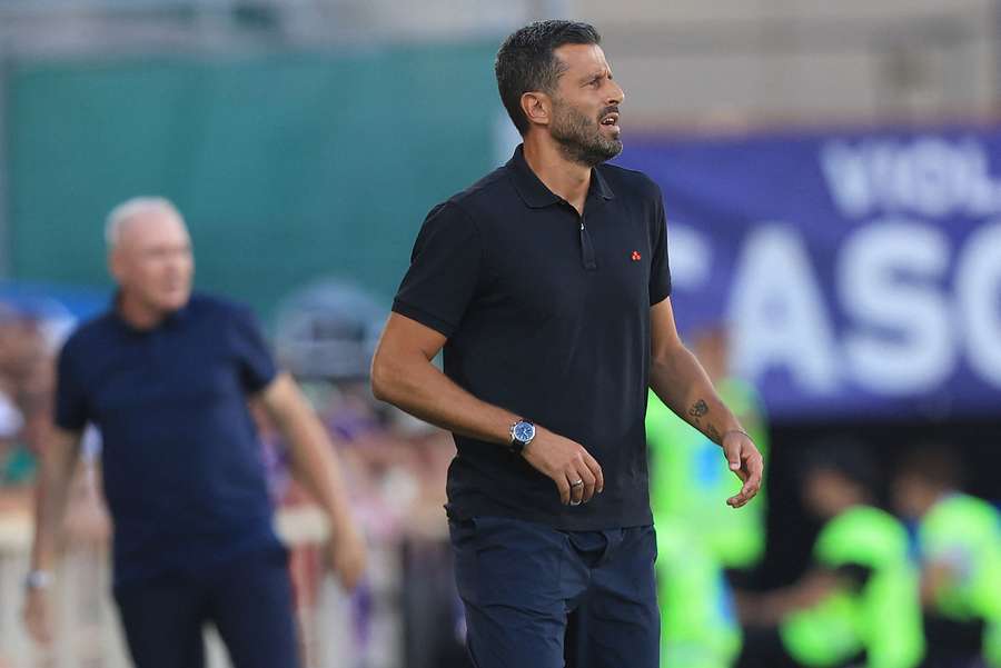 Fabio Grosso, treinador da Fiorentina Fabio Grosso, treinador da Fiorentina