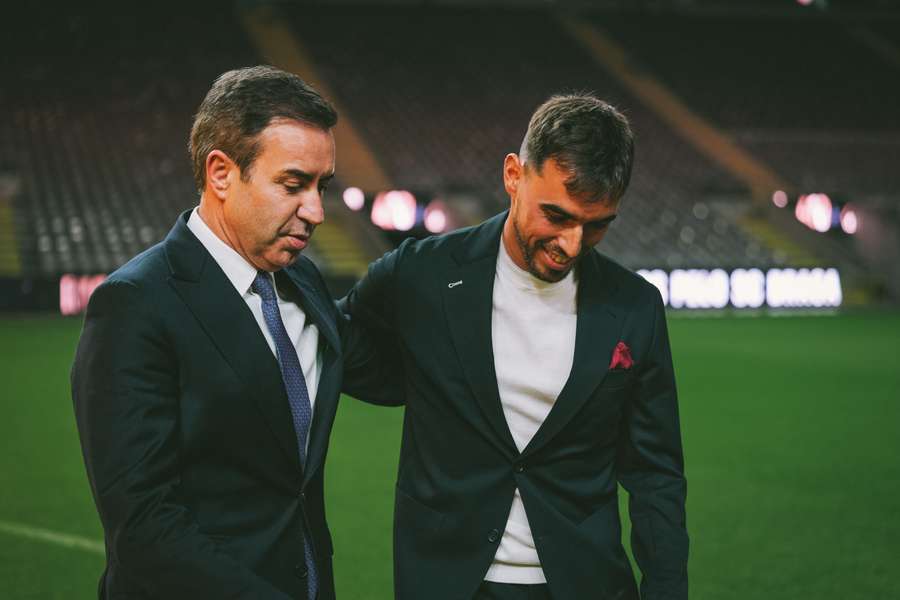António Salvador com Ricardo Horta António Salvador com Ricardo Horta