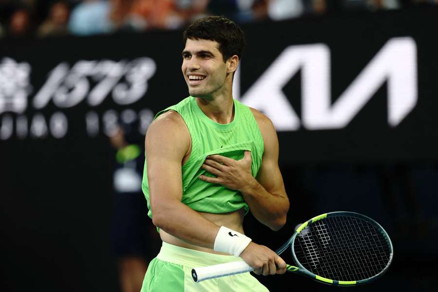 Carlos Alcaraz, ce vendredi.