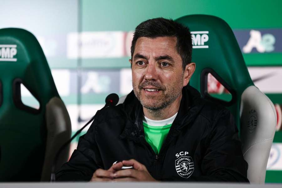 Micael Sequeira, treinador do Sporting