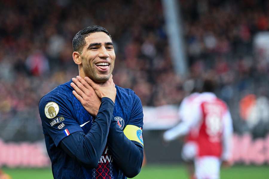 Hakimi, doble goleador de la tarde Hakimi, doble goleador de la tarde