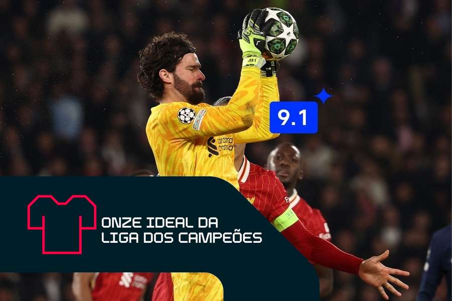 Alisson se destaca em Paris