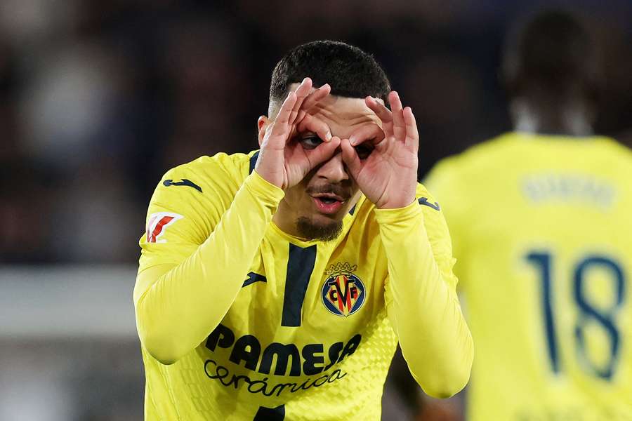 Georges Mikautadze fez o gol da vitória do Villarreal