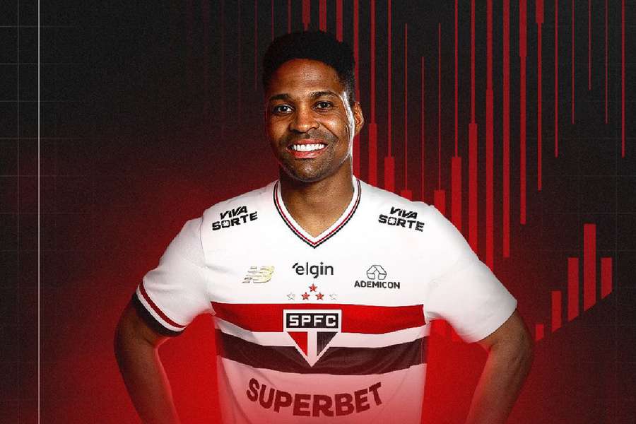 Wendell vestirá a camisa 18 do São Paulo