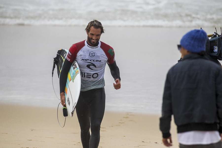 Frederico Morais, surfista português