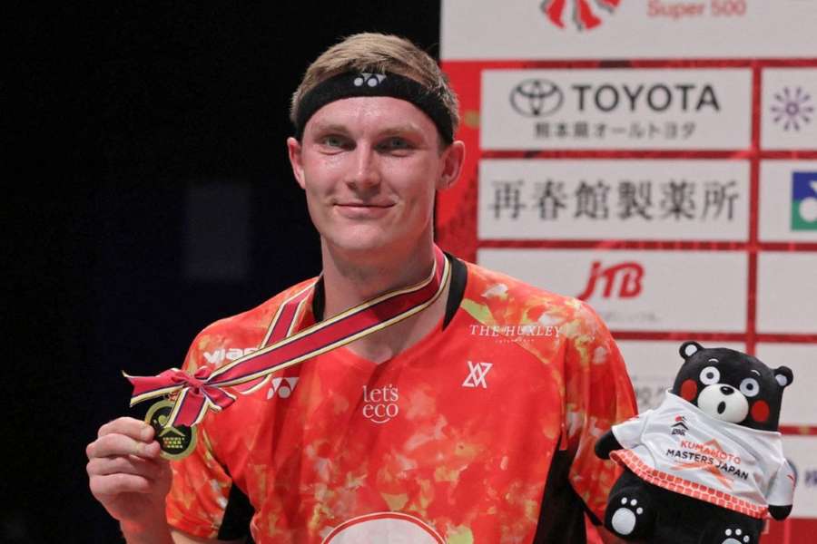 Viktor Axelsen vinder Japan Masters efter tæt finale mod kineser