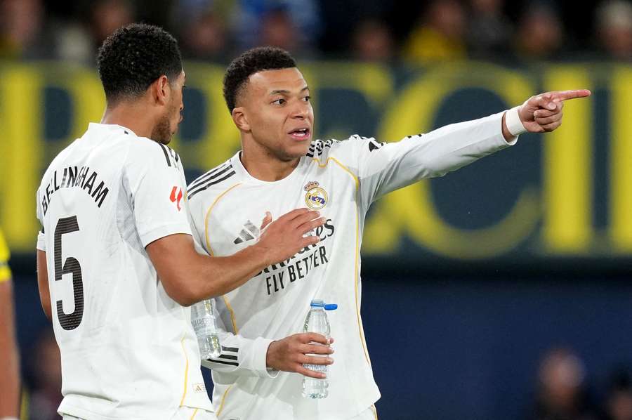 Mbappé et Bellingham le 24 janvier en Liga. Mbappé et Bellingham le 24 janvier en Liga.