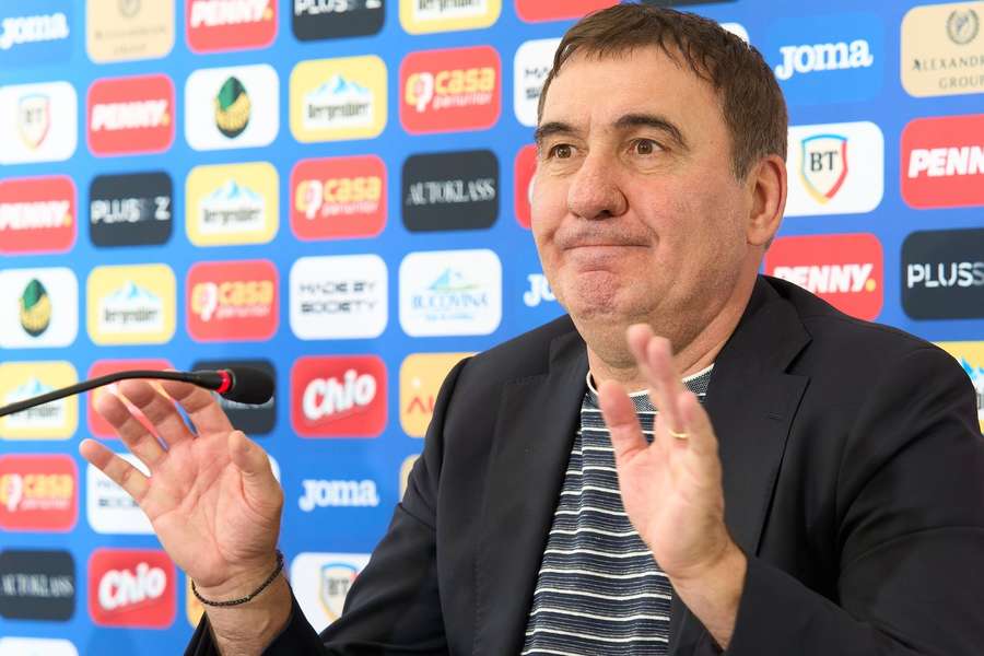 Gică Hagi, selecționerul României Gică Hagi, selecționerul României