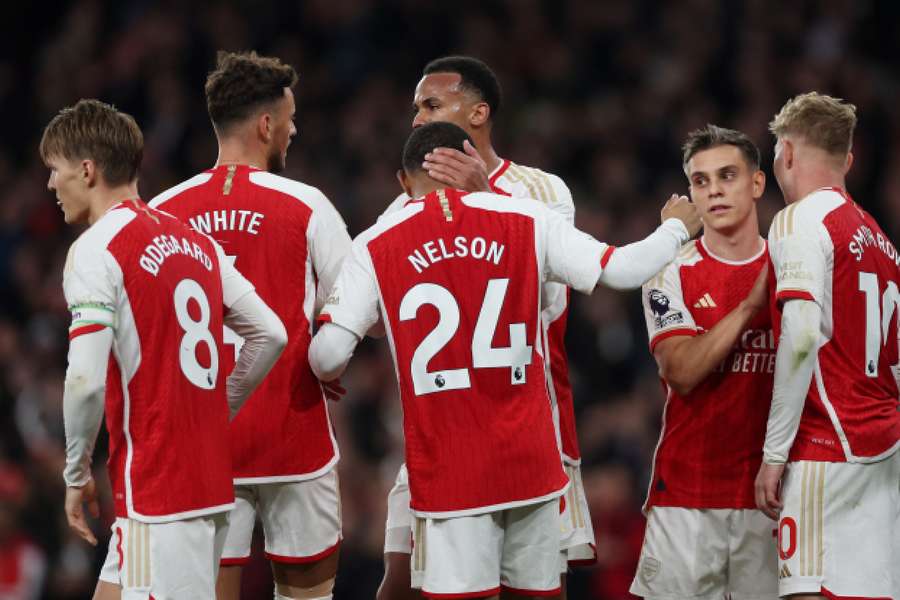 Der FC Arsenal feierten vor eigenem Publikum einen 2:0-Sieg gegen Luton Town.