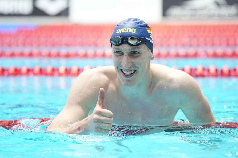 Lukas Märtens hat die erste deutsche Medaille im Visier.