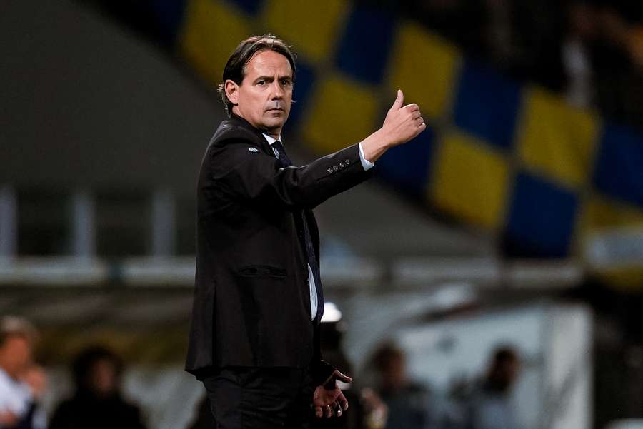 Inzaghi, entrenador del Inter de Milán