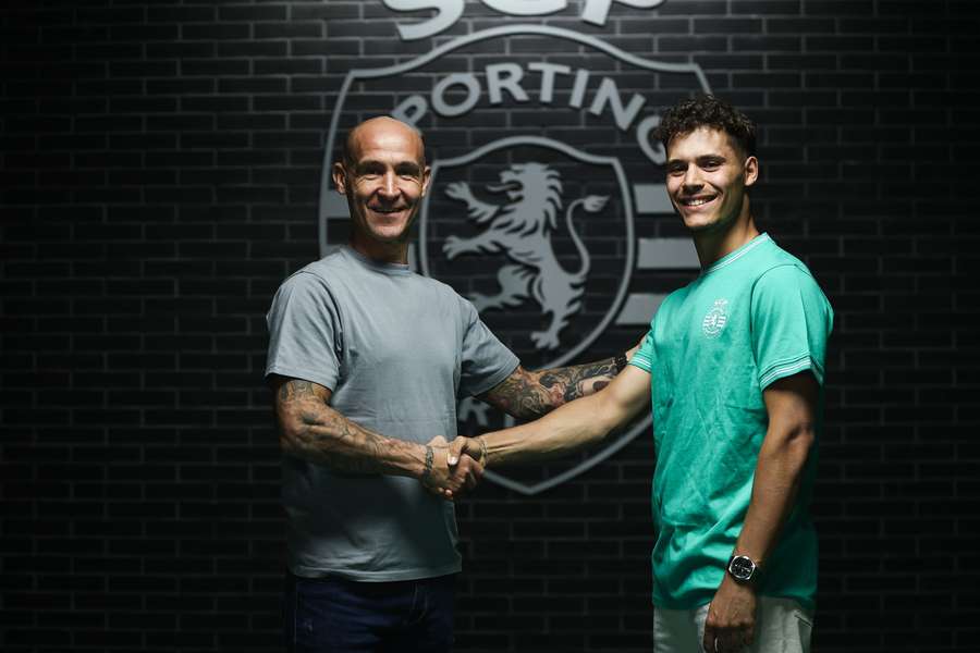 Diogo Barata já conheceu a nova casa