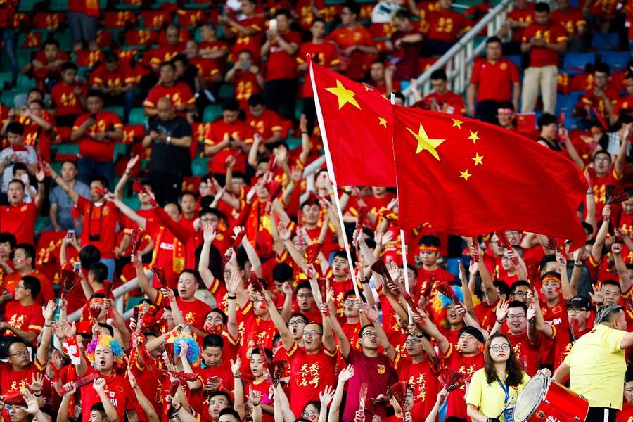 Não é boa a fase do futebol chinês