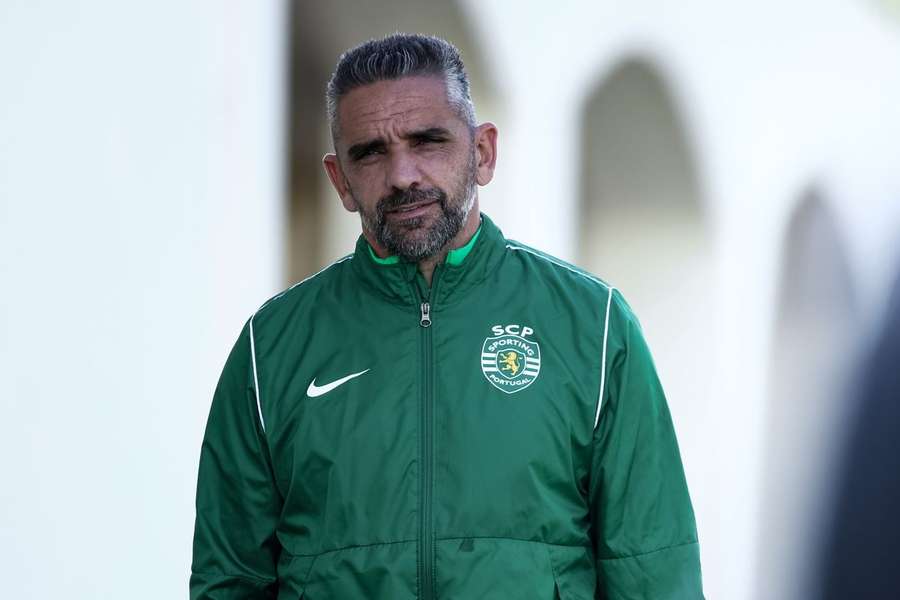 Rui Borges, treinador do Sporting