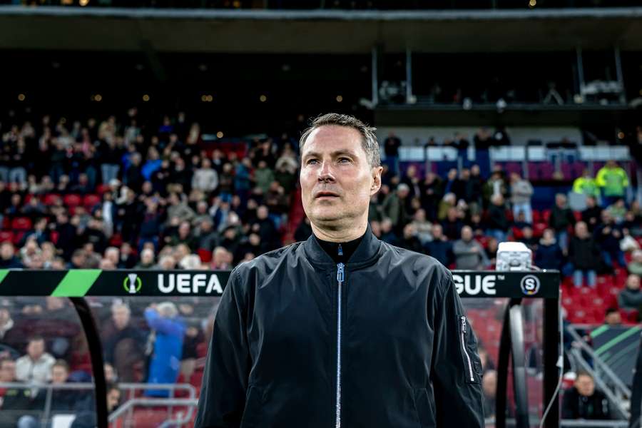 Sparťanský trenér Brian Priske.