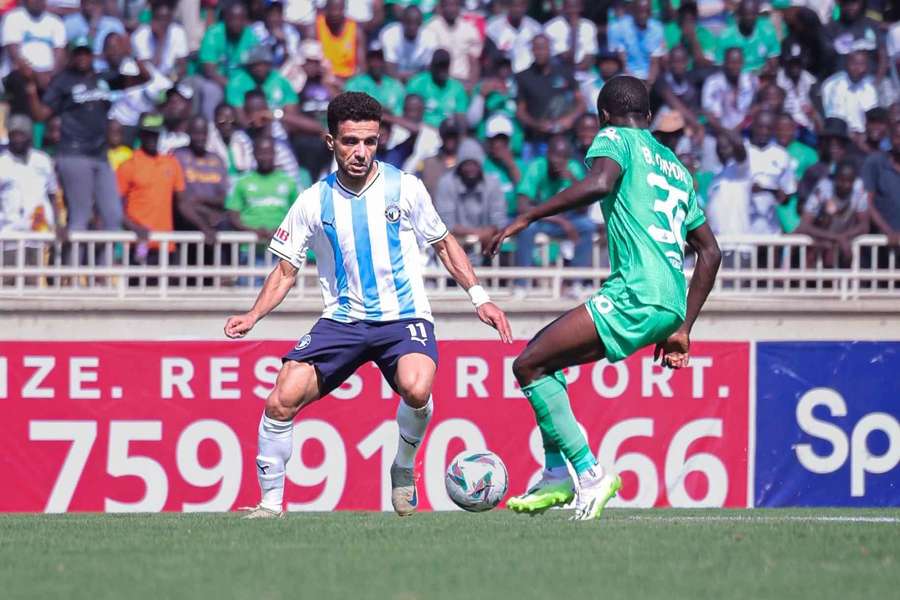 Pyramids defeated Gor Mahia 2-0 on Sunday Pyramids defeated Gor Mahia 2-0 on Sunday