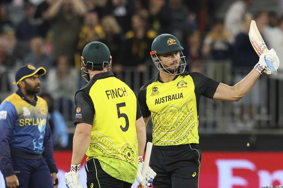 Stoinis celebrates reaching his half century