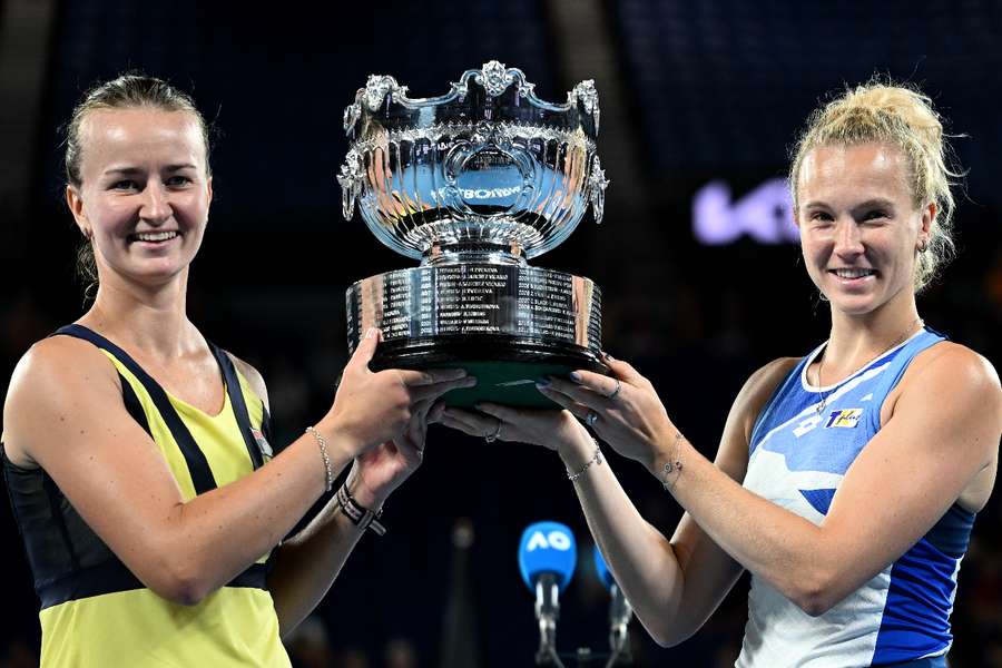 Krejcikova e Siniakova eram as cabeças de chave número 1