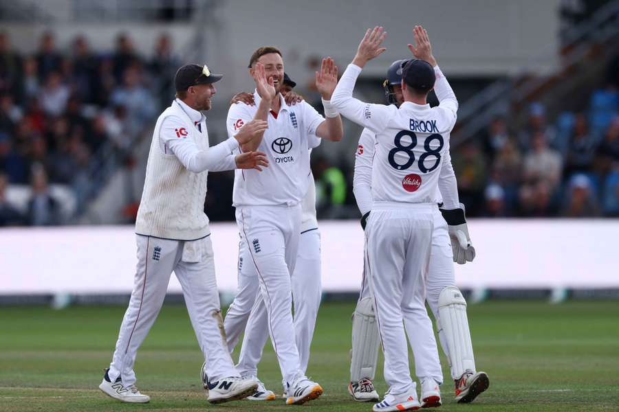 Ollie Robinson picked up eight wickets in the match Ollie Robinson picked up eight wickets in the match