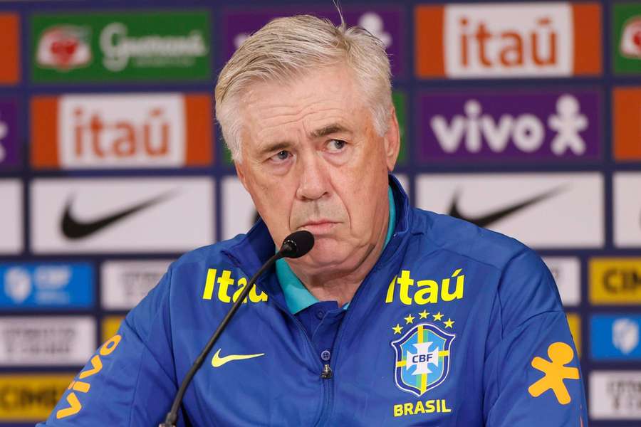 Carlo Ancelotti, técnico da Seleção Brasileira Carlo Ancelotti, técnico da Seleção Brasileira