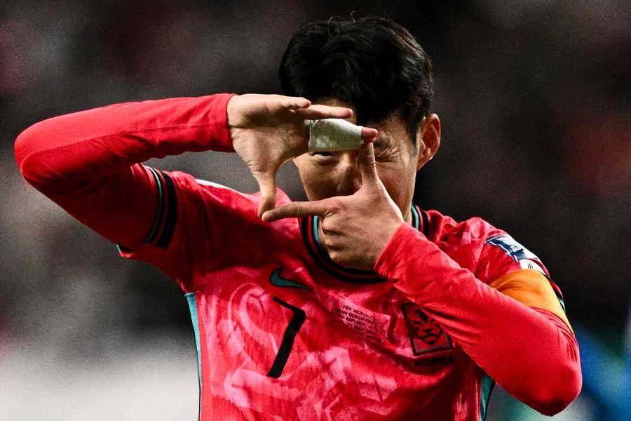 Son scored in South Korea's latest draw