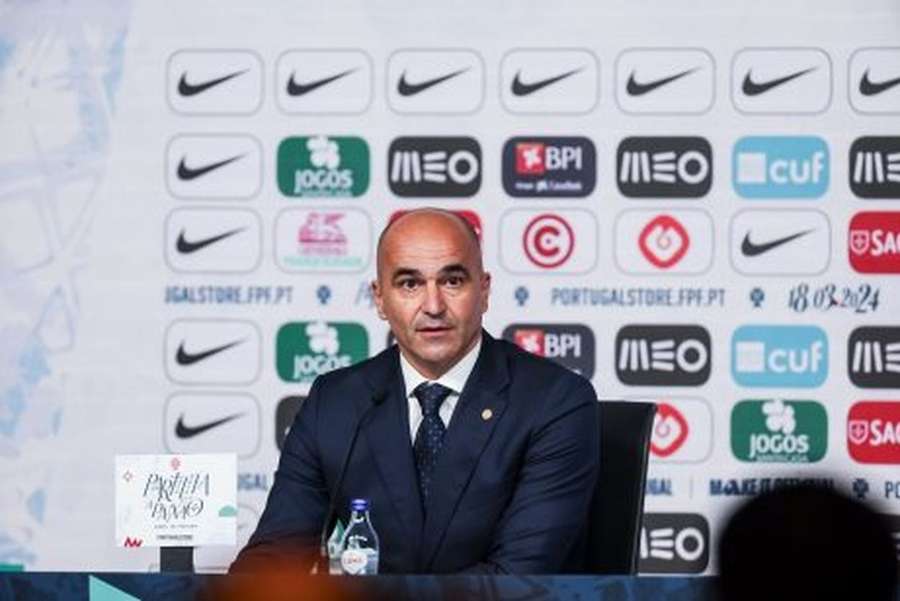 Roberto Martínez, selecionador de Portugal