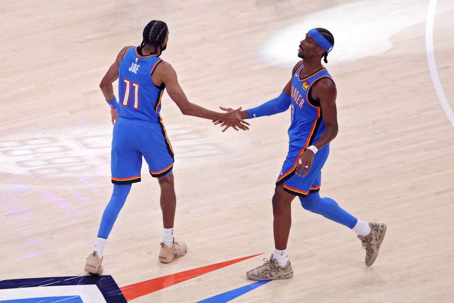 The Oklahoma City Thunder won Game 2 of their Western Conference final series.