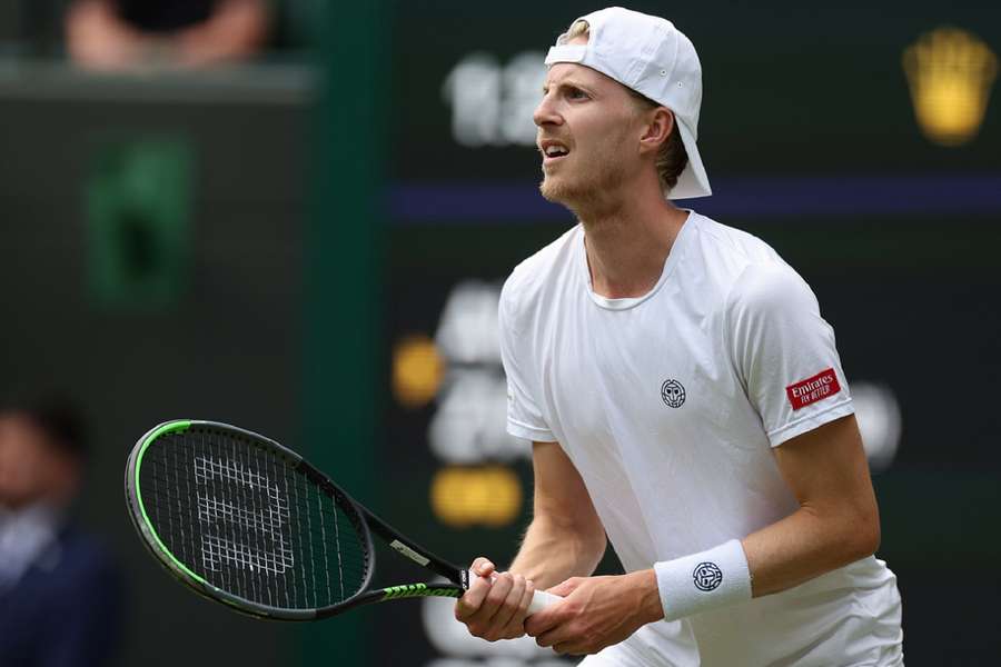 Gijs Brouwer op Wimbledon