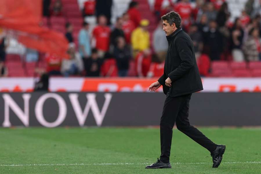 Bruno Lage, treinador do Benfica