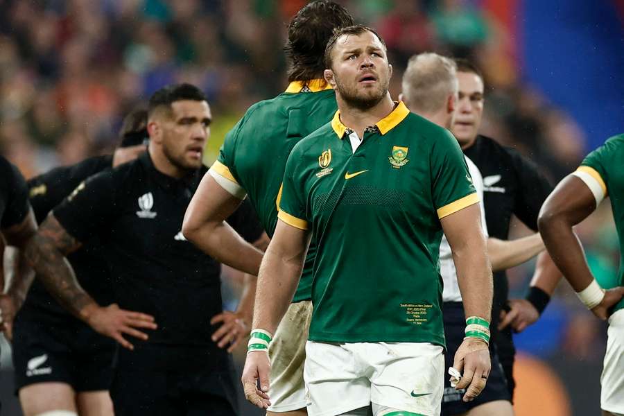 Duane Vermeulen during the Rugby World Cup final