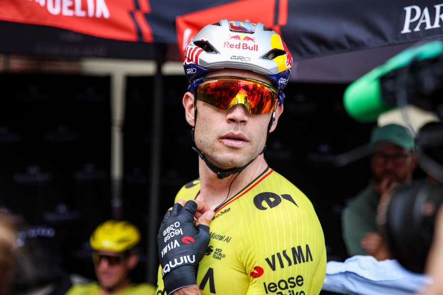 Van Aert sur la Vuelta.