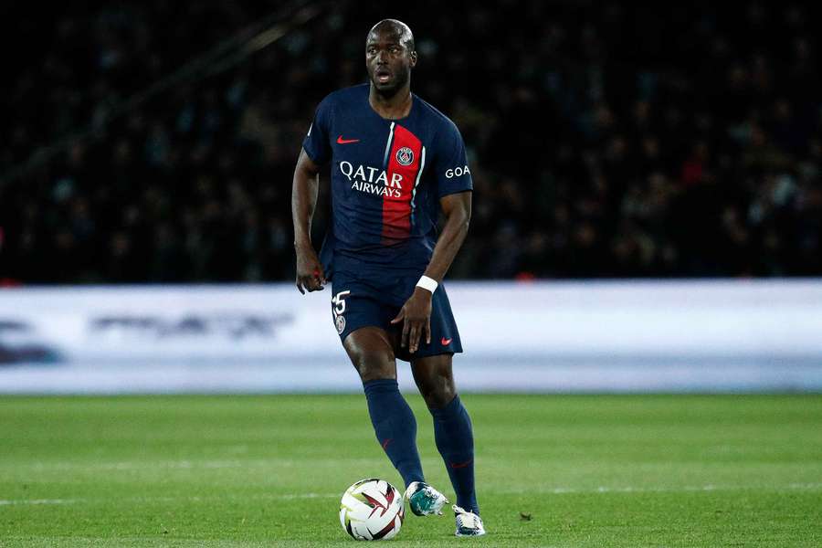 Danilo Pereira lors d'un match face à Lyon en avril dernier.