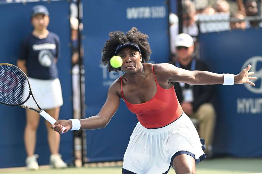 Das Comeback von Venus Williams in Washington endet mit einer Niederlage gegen Magdalena Frech.
