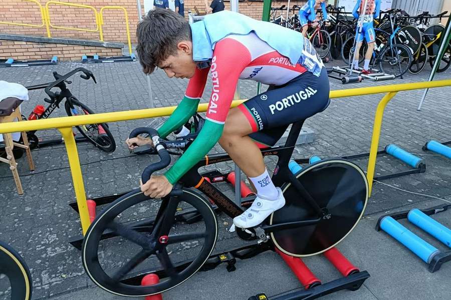 Gonçalo Rodrigues marcou presença nos Europeus de pista de juniores