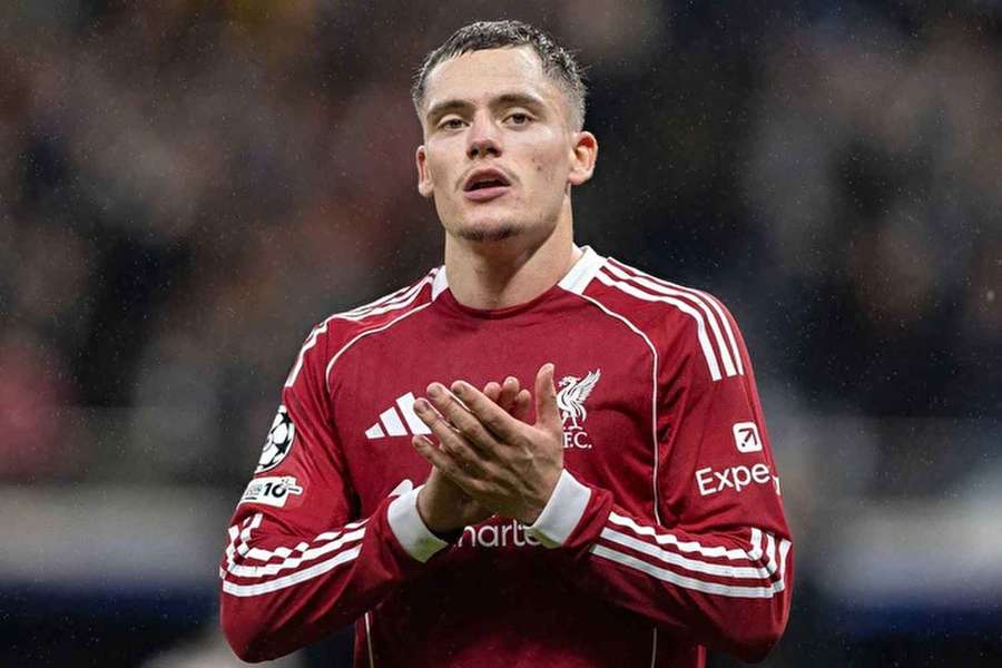 Opora anglického Liverpoolu Florian Wirtz Opora anglického Liverpoolu Florian Wirtz