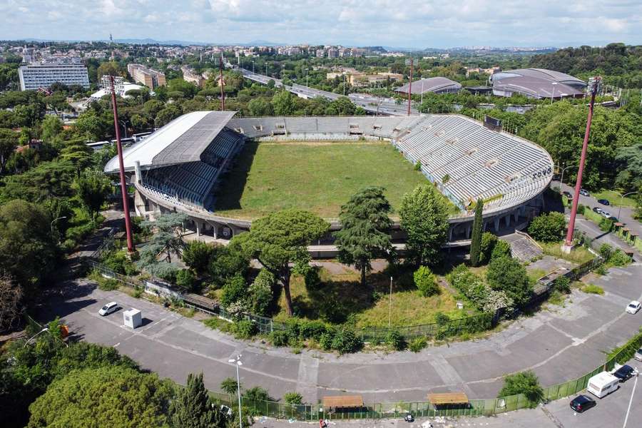 Cum arată în prezent arena Flaminio din Roma