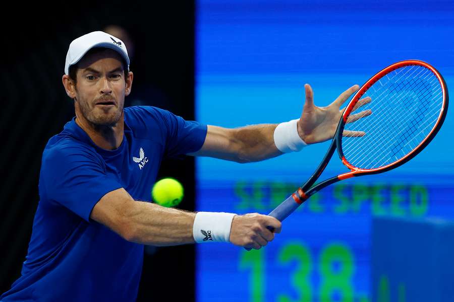 Andy Murray verloor woensdag in Dubai van de Fransman Ugo Humber