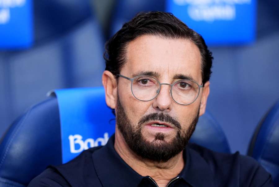 Bordalás, en el banquillo del Reale Arena