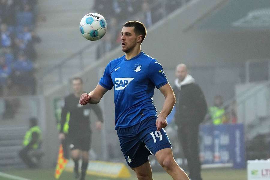 David Jurásek odehrál za Hoffenheim výborný zápas.