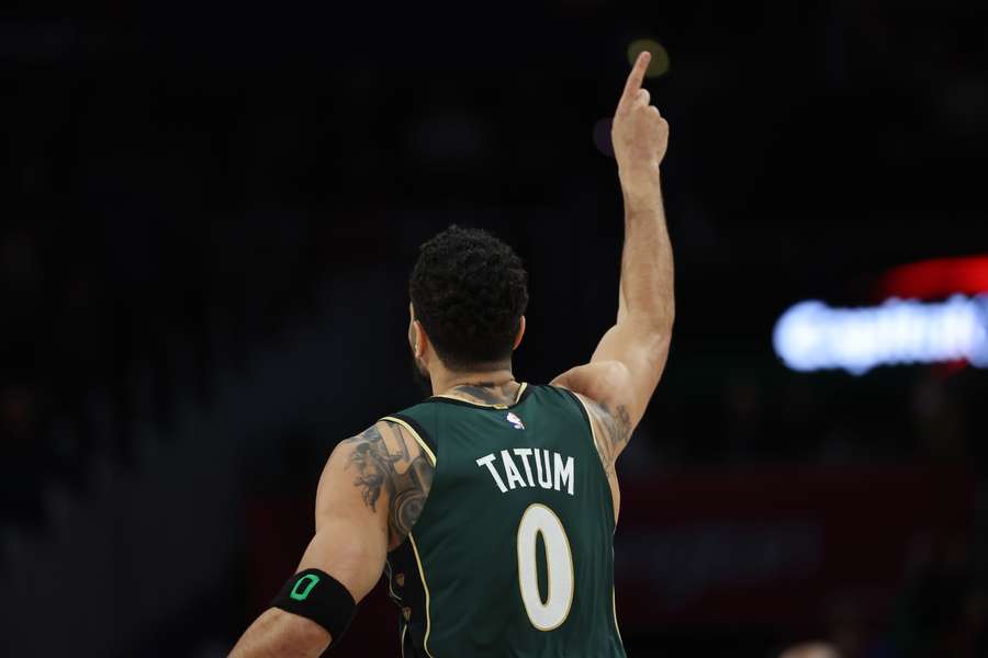Jayson Tatum foi um dos destaques dos Celtics