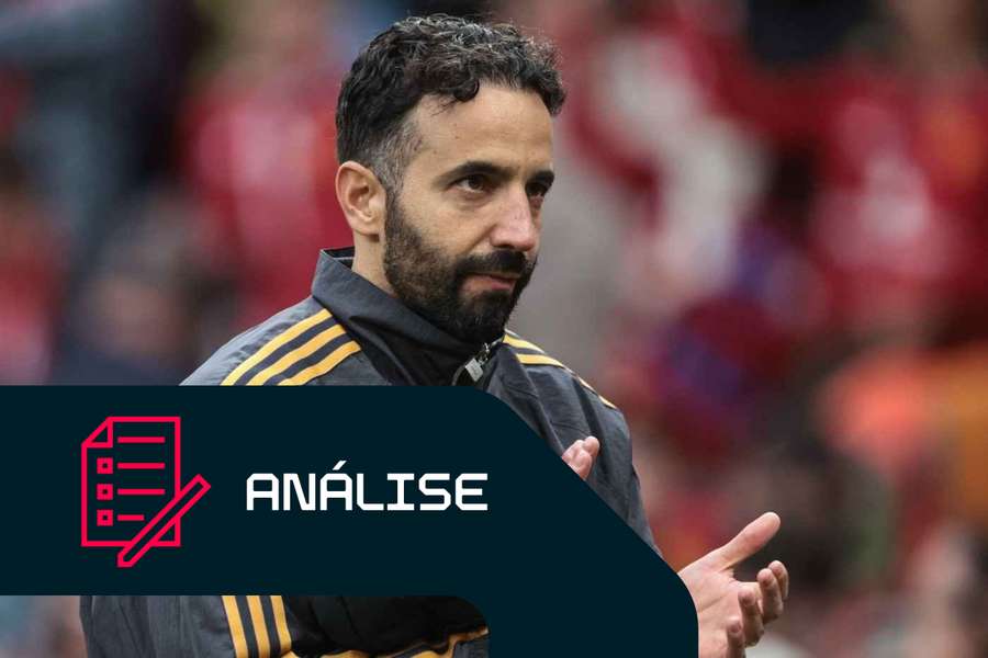 Ruben Amorim, treinador do Manchester United