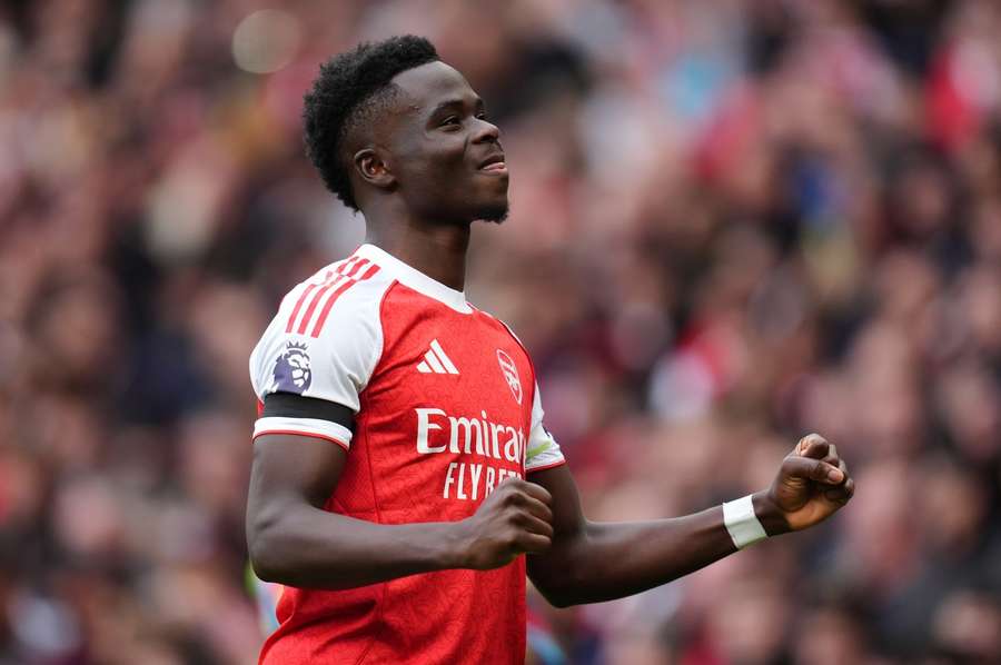 Bukayo Saka.