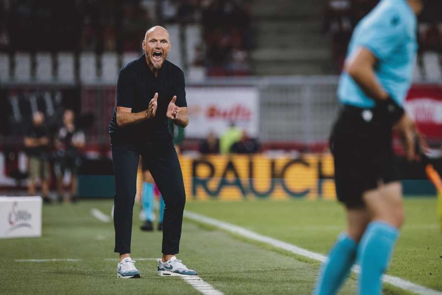 Joseph Oosting zag zijn ploeg in de slotfase nog terugkomen van 2-0 tot 2-1