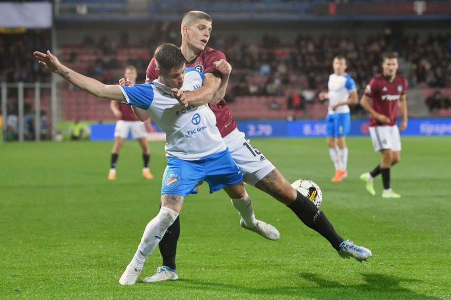 Sparta doma jen remizovala s Baníkem Ostrava 1:1.