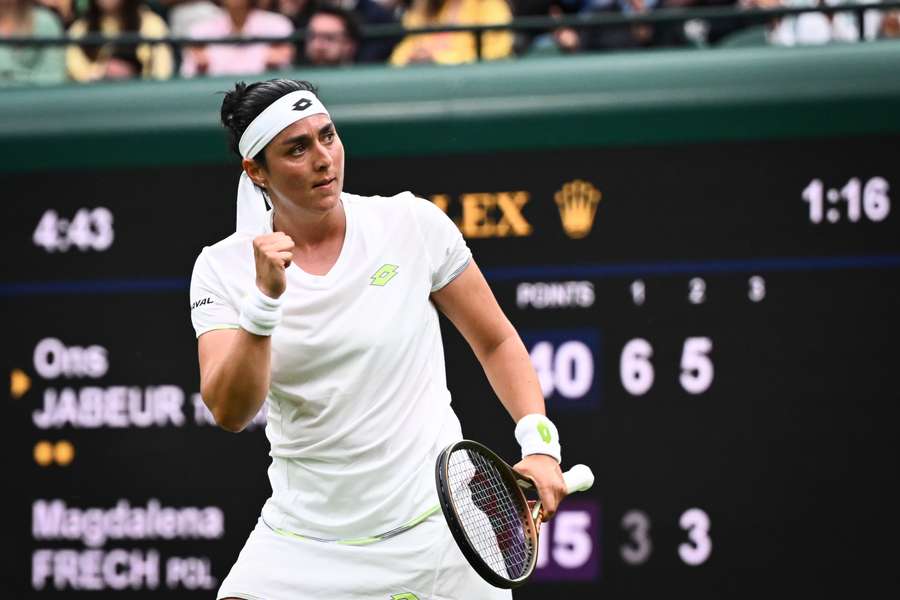 Ons Jabeur foi vice-campeã de Wimbledon na última temporada