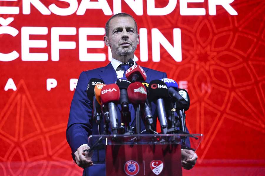 Aleksander Ceferin, président de l'UEFA.