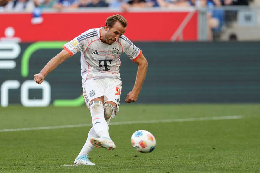 Kane proměnil od příchodu do Bayernu 17 penalt v řadě.