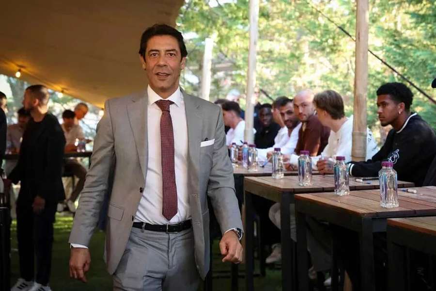 Rui Costa no evento Corporate do Benfica
